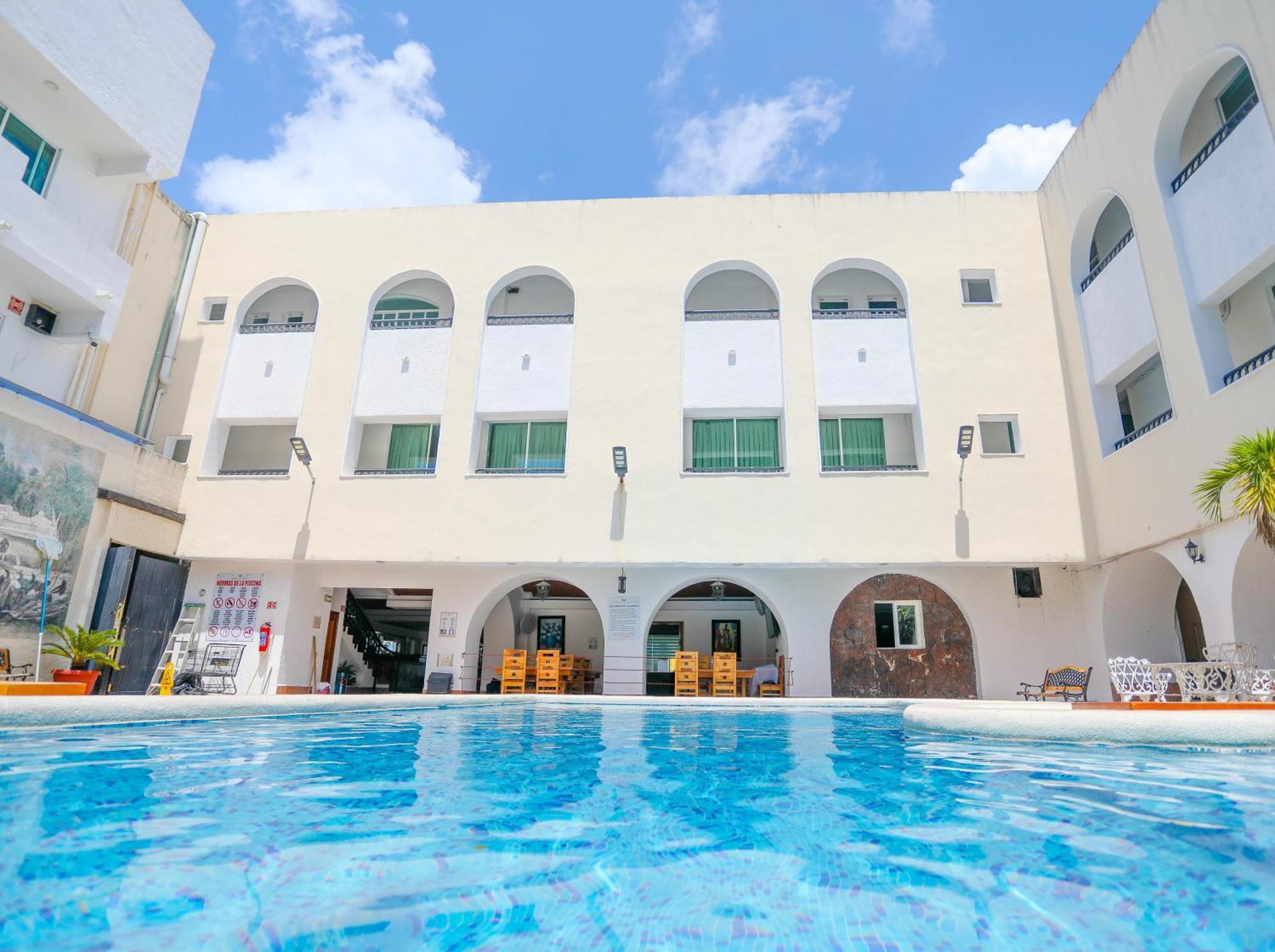 קנקון Hotel Maria De Lourdes מראה חיצוני תמונה