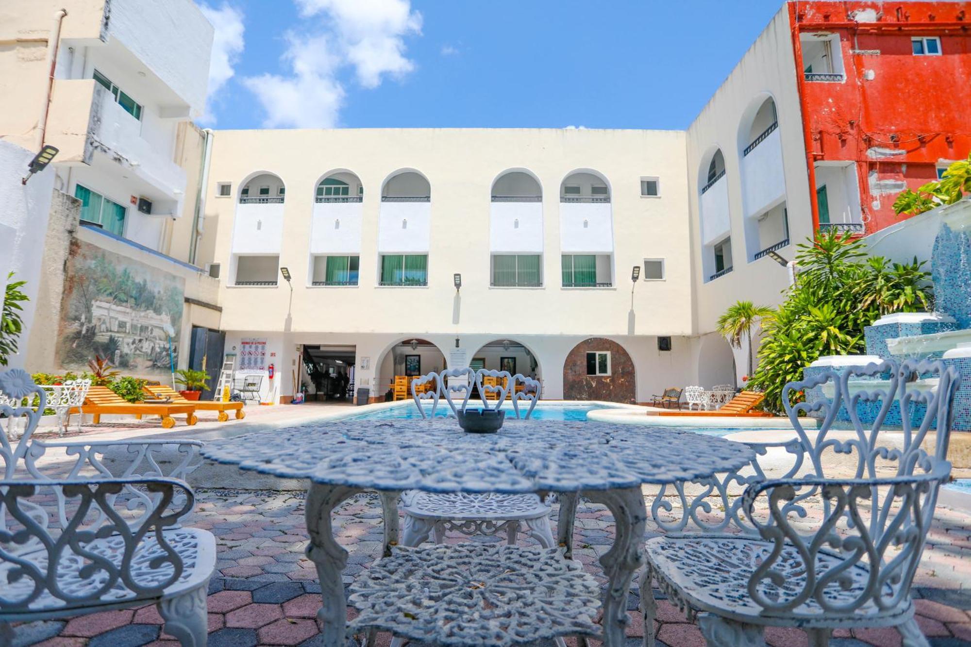 קנקון Hotel Maria De Lourdes מראה חיצוני תמונה